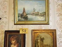 Lot 52 - kaders. 3 stuks - afbeelding 1 van  4