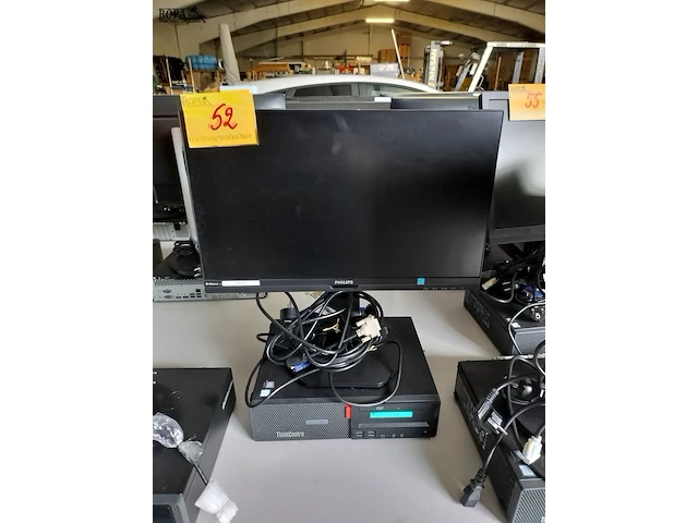 Lot 52 - lenovo thinkcentre computer - afbeelding 1 van  1