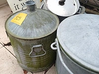 Lot 525 - kommen en kuipen. 5 stuks - afbeelding 4 van  4