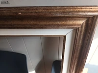 Lot 53 - kaders en spiegel. 3 stuks - afbeelding 3 van  5