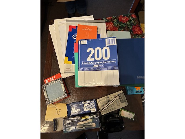 Lot 53 - lot papier, fotoalbums, oude agenda's - afbeelding 3 van  5