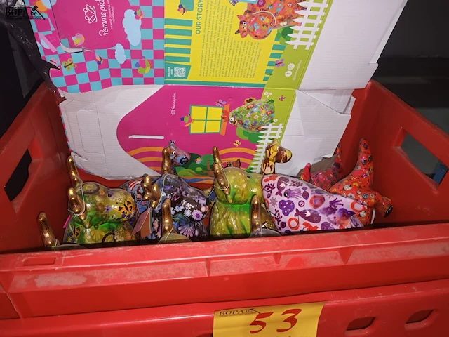Lot 53 - spaarpotten pomme pidou. 23 stuks - afbeelding 3 van  4