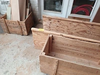 Lot 531 - houten bak. 3 stuks - afbeelding 1 van  6