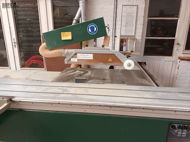 Lot 532 - paneelzaagmachine tornado - afbeelding 4 van  5