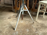 Lot 534 - laddertje, stoelen, campingtafel, ketel koper - afbeelding 5 van  8