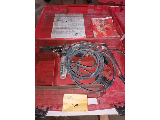 Lot 536 - klopboormachine hilti - afbeelding 1 van  4