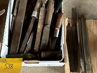 Lot 538 - doos met schaven werkgerief - afbeelding 1 van  3