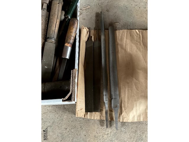 Lot 538 - doos met schaven werkgerief - afbeelding 3 van  3