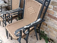 Lot 540 - tuinstoel. 4 stuks - afbeelding 3 van  4