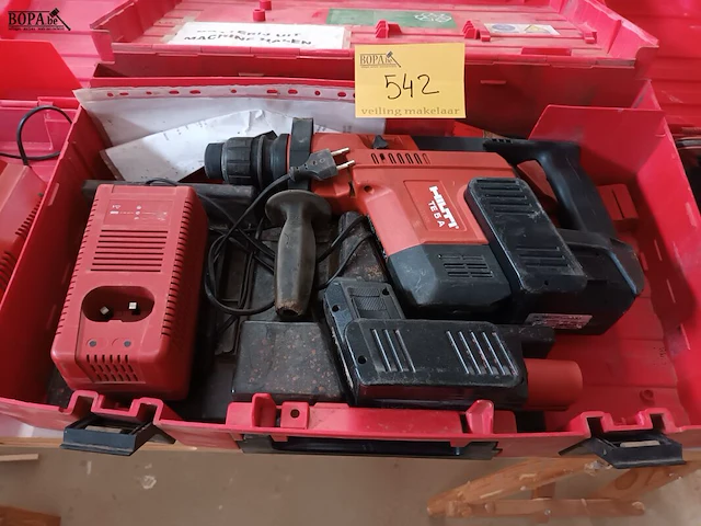 Lot 542 - accu boorhamer hilti - afbeelding 1 van  4
