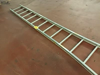 Lot 543 - aluminium ladder - afbeelding 3 van  3