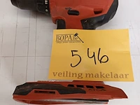 Lot 546 - accu schroefboormachine hilti - afbeelding 1 van  2