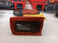 Lot 546 - accu schroefboormachine hilti - afbeelding 2 van  2