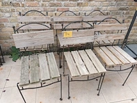 Lot 546 - tuinstoel. 6 stuks - afbeelding 1 van  5