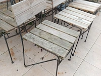 Lot 546 - tuinstoel. 6 stuks - afbeelding 2 van  5