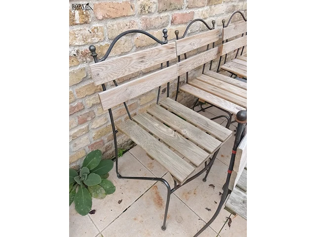 Lot 546 - tuinstoel. 6 stuks - afbeelding 3 van  5