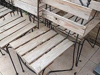 Lot 546 - tuinstoel. 6 stuks - afbeelding 4 van  5