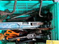 Lot 547 - bakken met divers werkmateriaal, 3 bakken - afbeelding 3 van  7