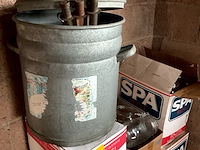 Lot 549 - lot inmaakbokalen met inmaakketel en haken en rubber dichtin - afbeelding 3 van  5