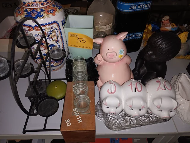 Lot 55 - decoratie. 11 stuks - afbeelding 1 van  4