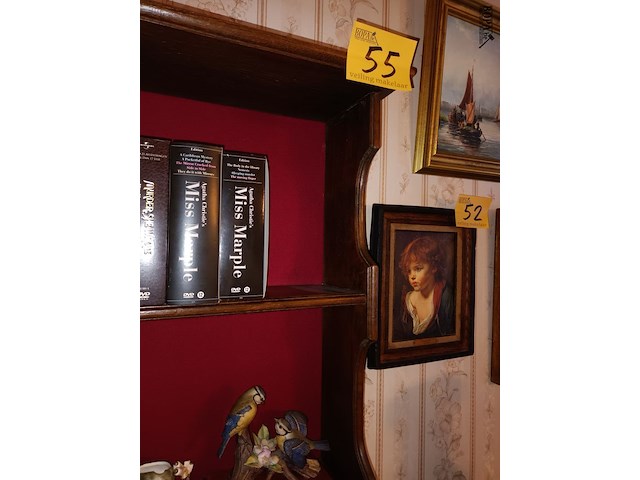 Lot 55 - houten muurrek - afbeelding 2 van  4