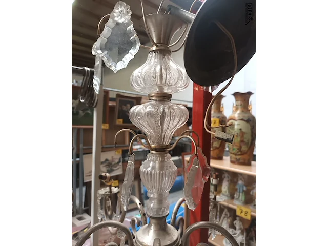 Lot 55 - kristallen luster - afbeelding 2 van  5