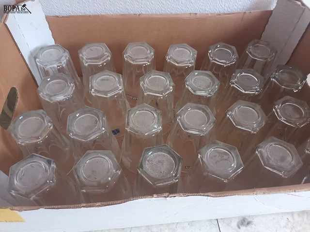 Lot 55 - oude bierglazen. 35 stuks - afbeelding 4 van  4