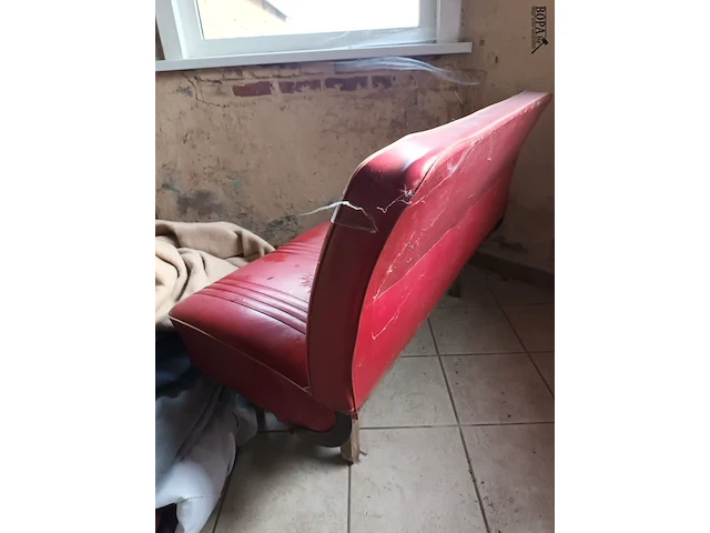 Lot 55 - retro zitbank - afbeelding 3 van  5