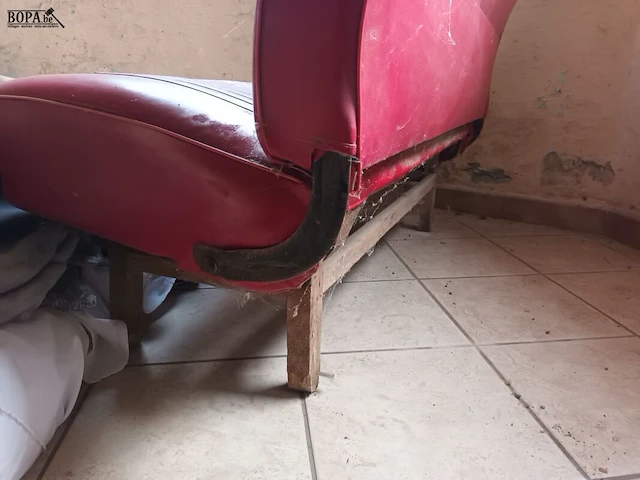 Lot 55 - retro zitbank - afbeelding 4 van  5