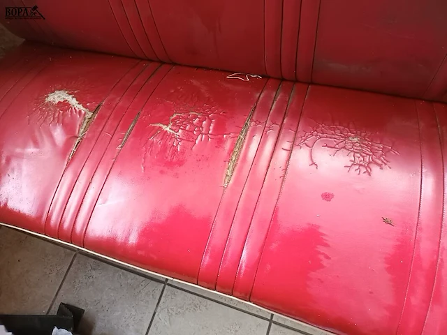 Lot 55 - retro zitbank - afbeelding 5 van  5