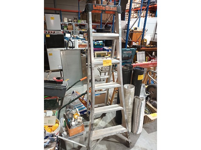 Lot 55 - trapladder little giant - afbeelding 1 van  3