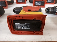 Lot 551 - accu schroefboormachine hilti - afbeelding 2 van  2