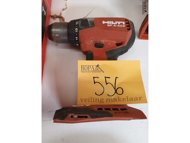 Lot 556 - accu schroefboormachine hilti - afbeelding 1 van  2