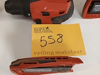 Lot 558 - accu schroefboormachine hilti - afbeelding 1 van  2