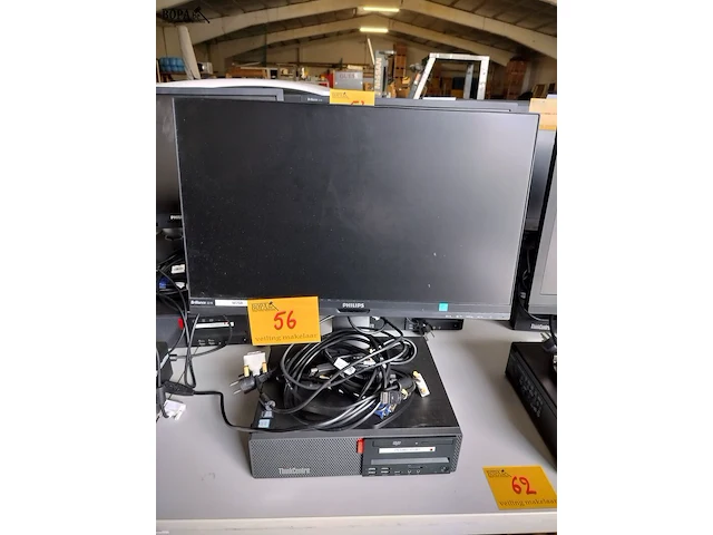 Lot 56 - lenovo thinkcentre computer - afbeelding 1 van  1