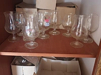 Lot 56 - lot diverse glazen - afbeelding 1 van  3