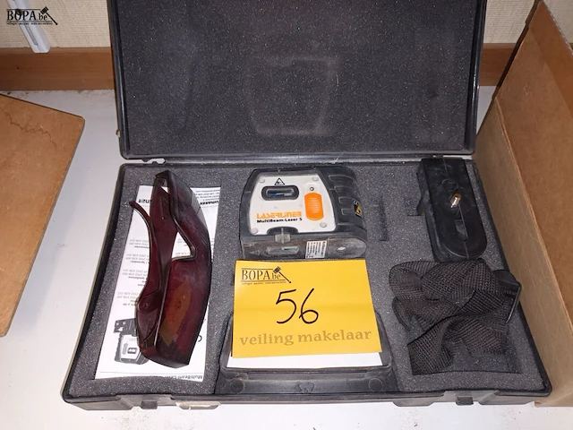 Lot 56 - multibeam laser in koffer - afbeelding 1 van  3