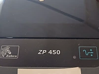Lot 56 - zebra labelprinter - afbeelding 2 van  3