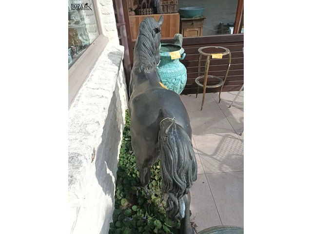 Lot 560 - paard in brons - afbeelding 6 van  7