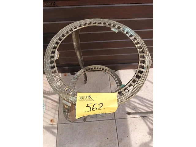 Lot 562 - koperen plantentafel - afbeelding 2 van  5