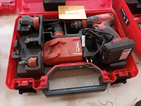 Lot 563 - accu schroefboormachine hilti - afbeelding 1 van  4