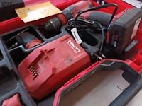 Lot 563 - accu schroefboormachine hilti - afbeelding 2 van  4