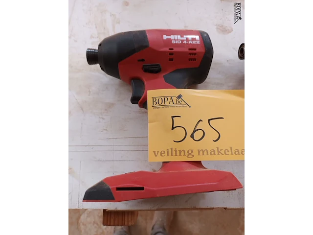 Lot 565 - accu slagschroefmachine hilti - afbeelding 1 van  2