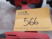 Lot 566 - accu slagschroefmachine hilti - afbeelding 1 van  2