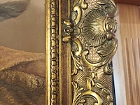 Lot 566 - schilderij met poezen - afbeelding 6 van  6