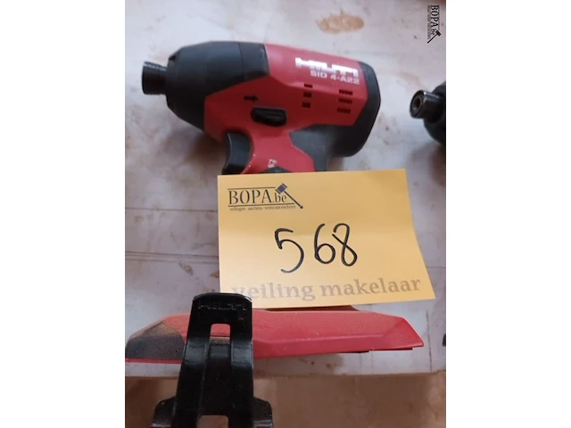 Lot 568 - accu slagschroefmachine hilti - afbeelding 1 van  2