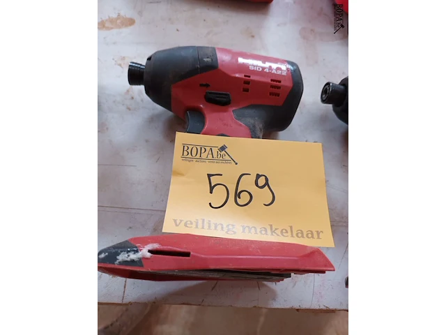 Lot 569 - accu slagschroefmachine hilti - afbeelding 1 van  2