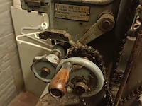 Lot 572 - antieke ponskaartmachine - afbeelding 4 van  5