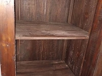 Lot 576 - massieve smalle kast - afbeelding 5 van  6