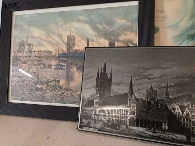 Lot 58 - kaders. 7 stuks - afbeelding 3 van  4